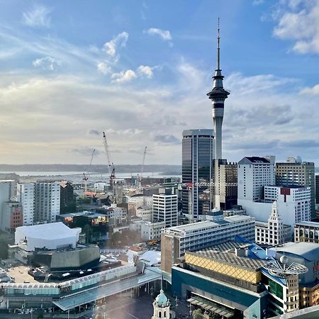 Stunning 3 Bedroom Penthouse Apt In Auckland Cbd Exteriör bild